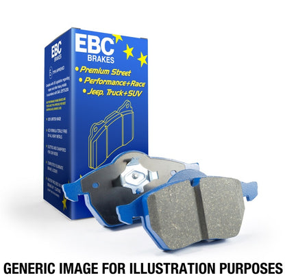 EBC 07-08 Infiniti G35 3.5 Sport Bluestuff Front Brake Pads