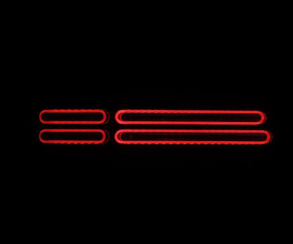 AlphaRex 23-25 Nissan Z Nova-Series Quad-Loop Style Prismatic LED Tail Lights - Black
