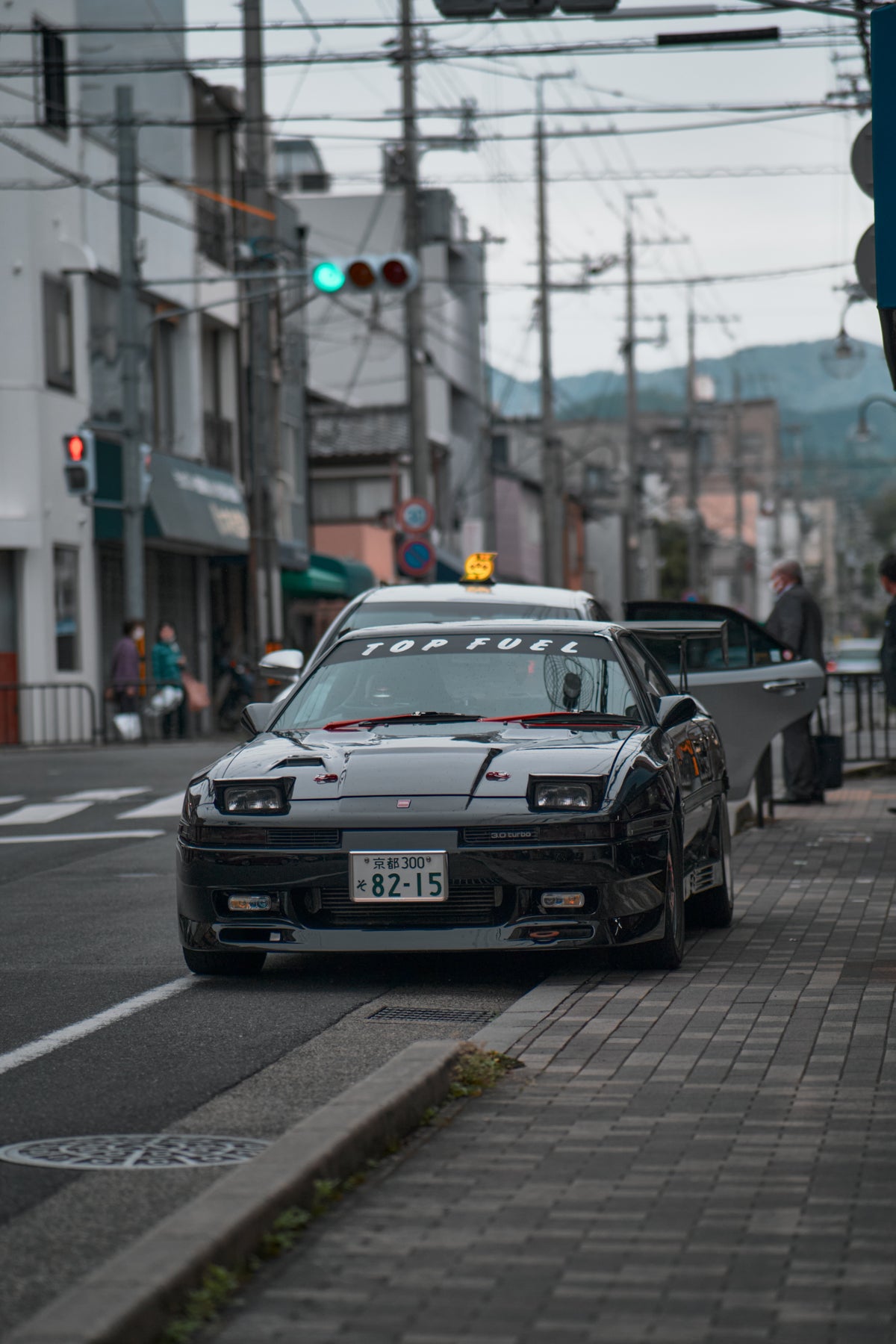 MK3 Toyota Supra on a city street